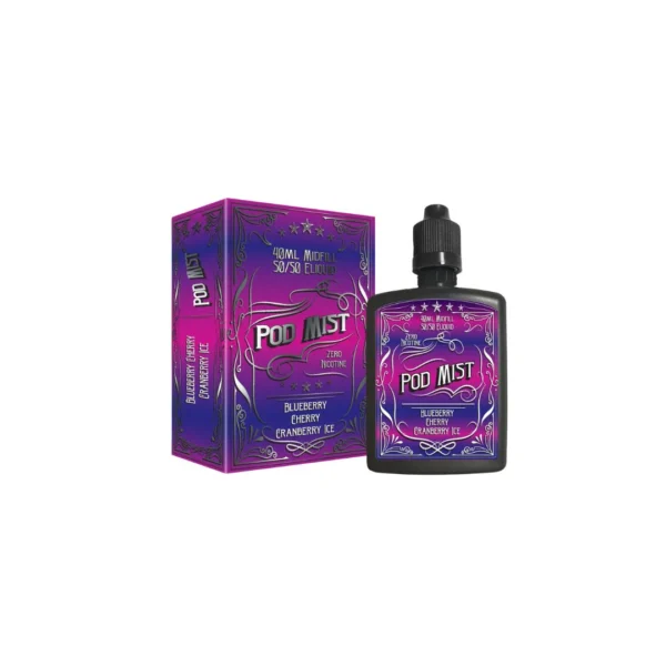 0mg Pod Mist Midfill 40ml Shortfill (50VG/50PG) - Image 16