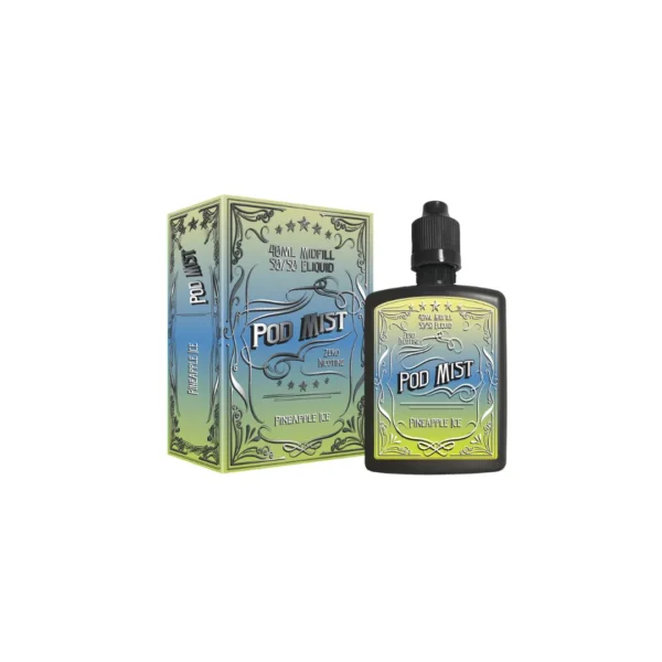 0mg Pod Mist Midfill 40ml Shortfill (50VG/50PG) - Image 13