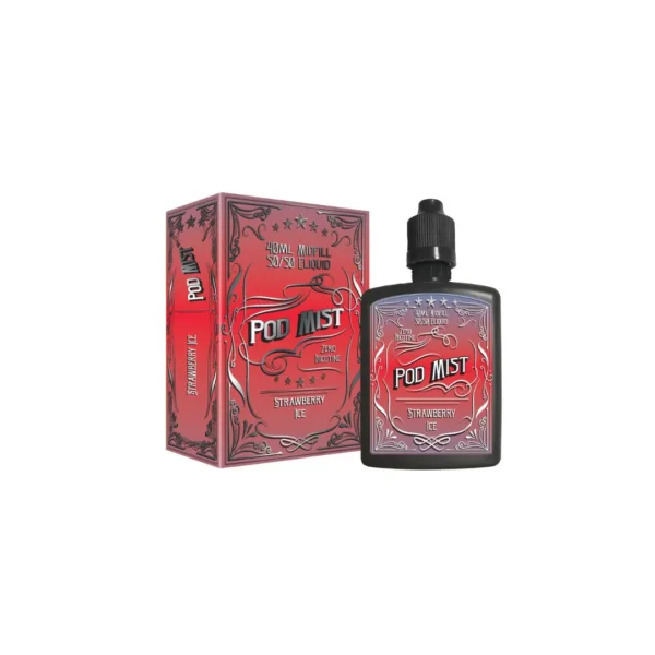 0mg Pod Mist Midfill 40ml Shortfill (50VG/50PG) - Image 9