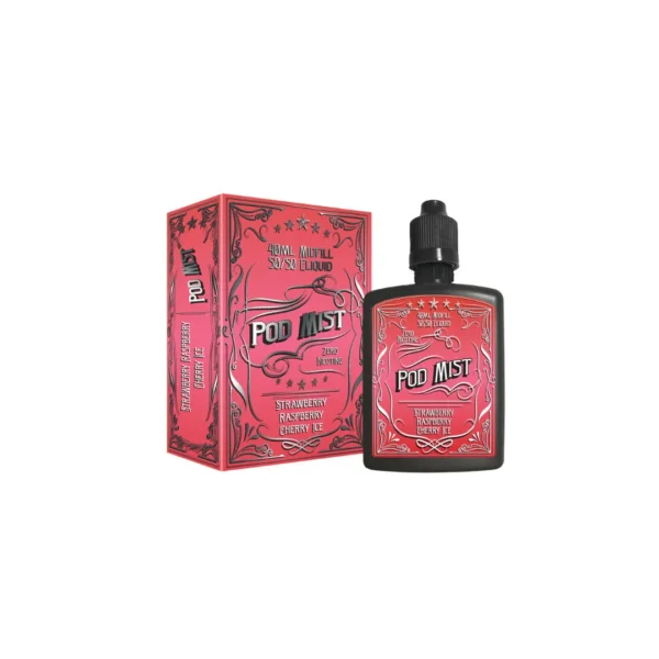 0mg Pod Mist Midfill 40ml Shortfill (50VG/50PG) - Image 21