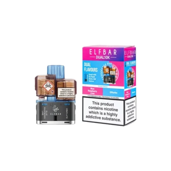 20mg ELFBAR Dual 10K Prefilled Pod Pack 10000 Puffs - Image 2