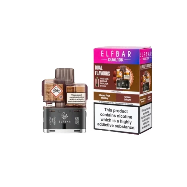20mg ELFBAR Dual 10K Prefilled Pod Pack 10000 Puffs - Image 3
