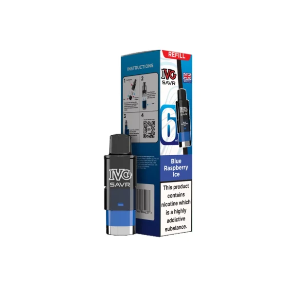 20mg I VG SAVR Refill Pod Pack 3000 Puffs - Image 40