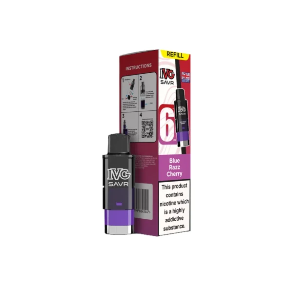 20mg I VG SAVR Refill Pod Pack 3000 Puffs - Image 33