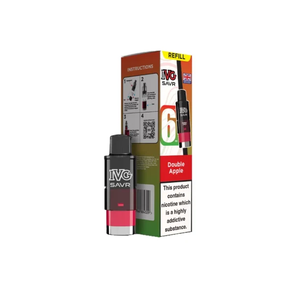 20mg I VG SAVR Refill Pod Pack 3000 Puffs - Image 42