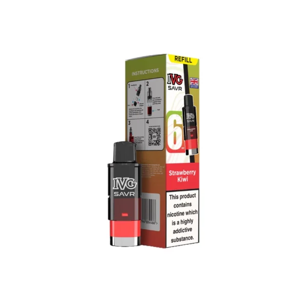 20mg I VG SAVR Refill Pod Pack 3000 Puffs - Image 13