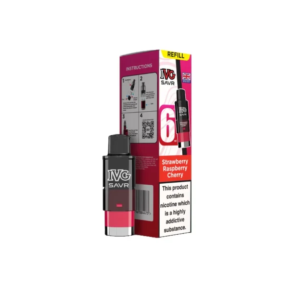 20mg I VG SAVR Refill Pod Pack 3000 Puffs - Image 56