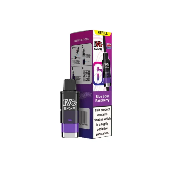20mg I VG SAVR Refill Pod Pack 3000 Puffs - Image 58