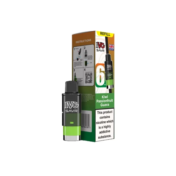 20mg I VG SAVR Refill Pod Pack 3000 Puffs - Image 22