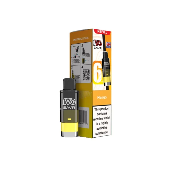 20mg I VG SAVR Refill Pod Pack 3000 Puffs - Image 50
