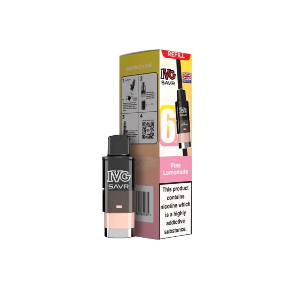 20mg I VG SAVR Refill Pod Pack 3000 Puffs - Image 26