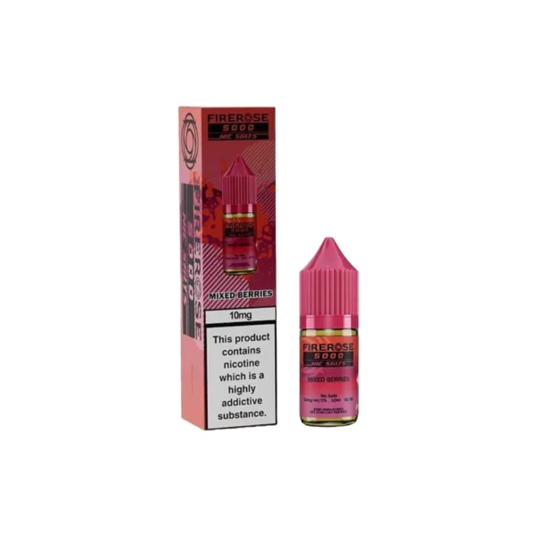 10mg Elux Firerose 5000 Nic salts 10ml (50VG/50PG) - Image 26