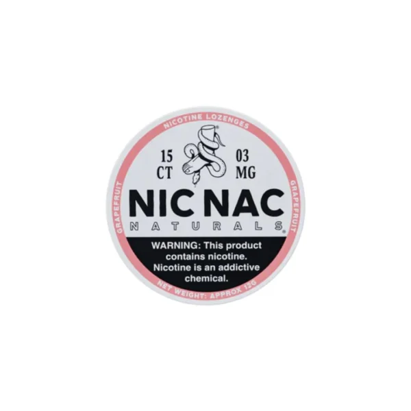 3mg Nic Nac Naturals Nicotine - 15 Lozenge Tablets (Buy 2 Get 1 Free) - Image 5