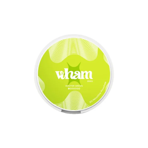 6mg Wham Regular Nicotine Pouch - 20 Pouches - Image 15