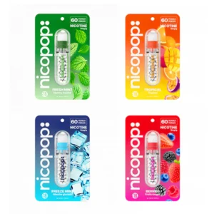 Nicopop 8mg Nicotine Pearls - 60 Pearls
