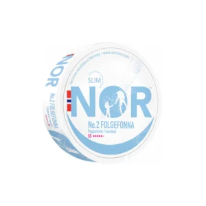 16mg NOR Slim Folgefonna Nicotine Pouches - 20 Pouches