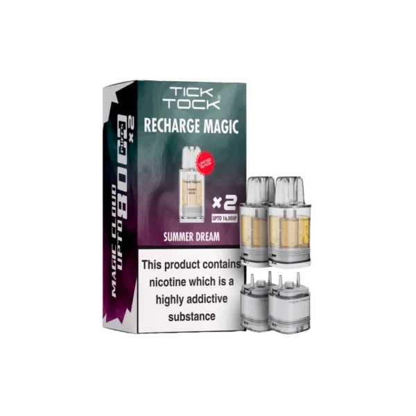 Tick Tock Recharge MAGIC 8K Prefilled Pods  8000 Puffs - Image 36