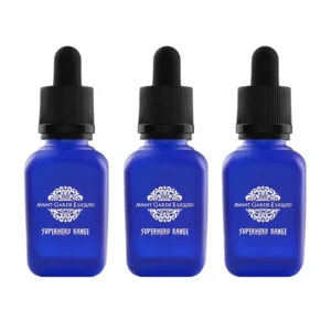 0mg Avant Garde E-liquid Superhero Range Range Glass Shortfill 30ml (Various VG/PG) (BUY 1 GET 1 FREE)
