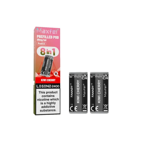 20mg Maxfel Legend Fanady Prefilled Pods 2400 Puffs - Image 13