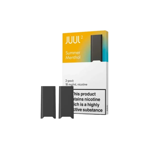 18mg JUUL 2 Prefilled Vape Pods 400 Puffs - 2 Pcs - Image 2