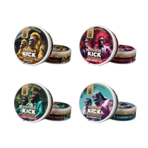 50mg Aroma King Double Kick NoNic Pouches - 25 Pouches