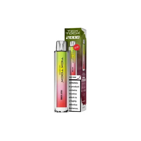 20mg Tick Tock Mini 2000 Prefilled Pod Kit 2000 Puffs - Image 72