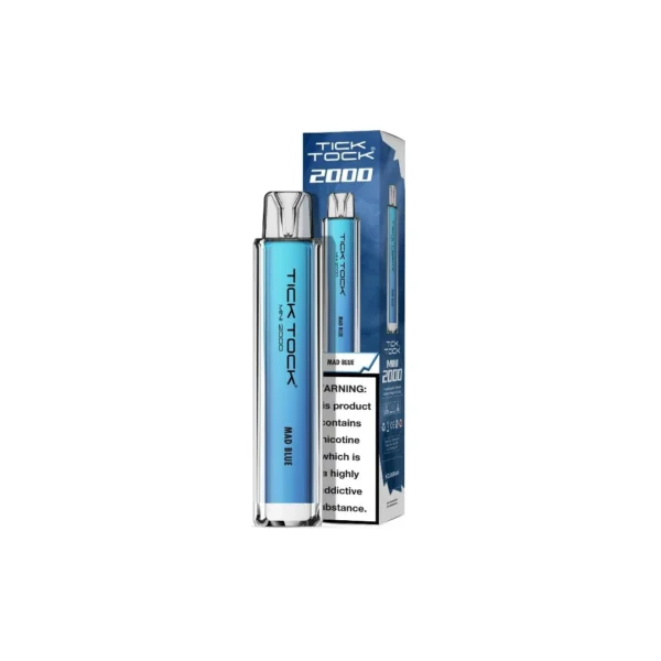 20mg Tick Tock Mini 2000 Prefilled Pod Kit 2000 Puffs - Image 23