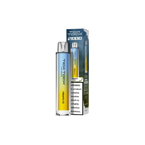 20mg Tick Tock Mini 2000 Prefilled Pod Kit 2000 Puffs - Image 44
