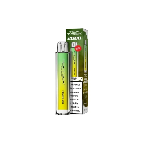 20mg Tick Tock Mini 2000 Prefilled Pod Kit 2000 Puffs - Image 45