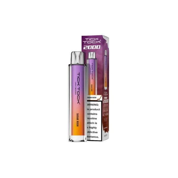 20mg Tick Tock Mini 2000 Prefilled Pod Kit 2000 Puffs - Image 54