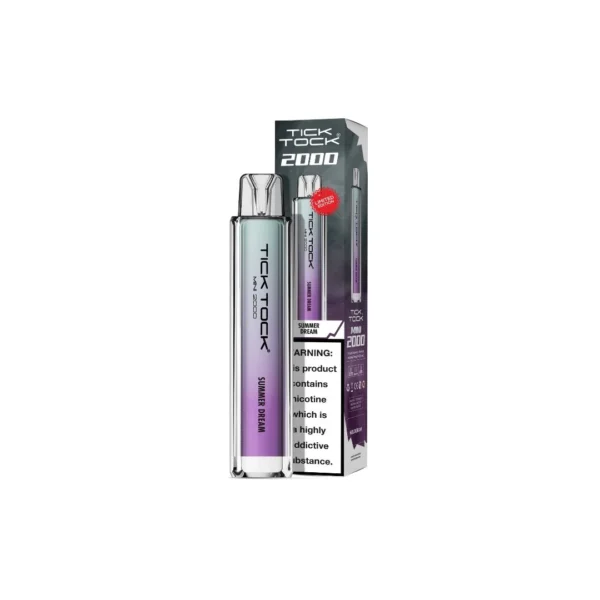 20mg Tick Tock Mini 2000 Prefilled Pod Kit 2000 Puffs - Image 55