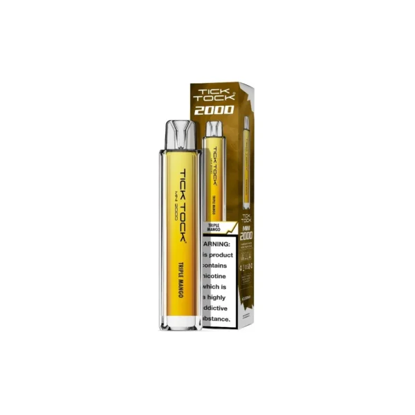 20mg Tick Tock Mini 2000 Prefilled Pod Kit 2000 Puffs - Image 36