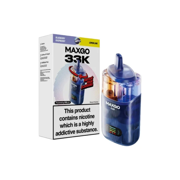 18mg Relx Maxgo 33K Prefilled Pod Vape Kit 25W - Image 3