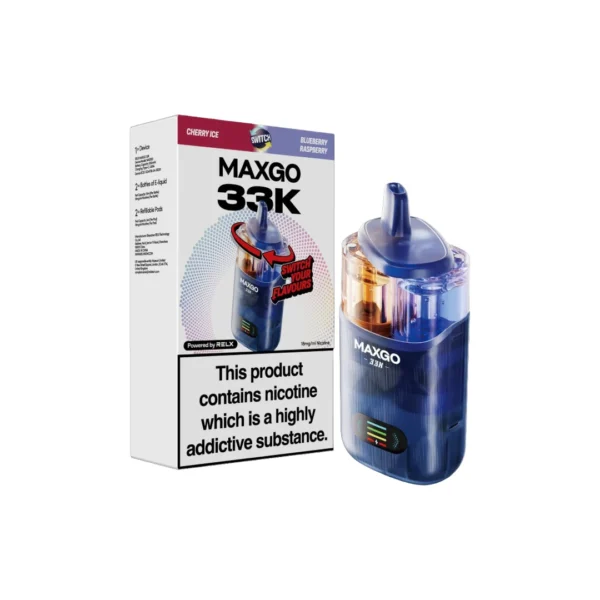 18mg Relx Maxgo 33K Prefilled Pod Vape Kit 25W - Image 4