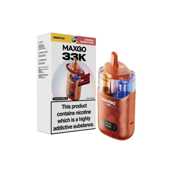 18mg Relx Maxgo 33K Prefilled Pod Vape Kit 25W - Image 5