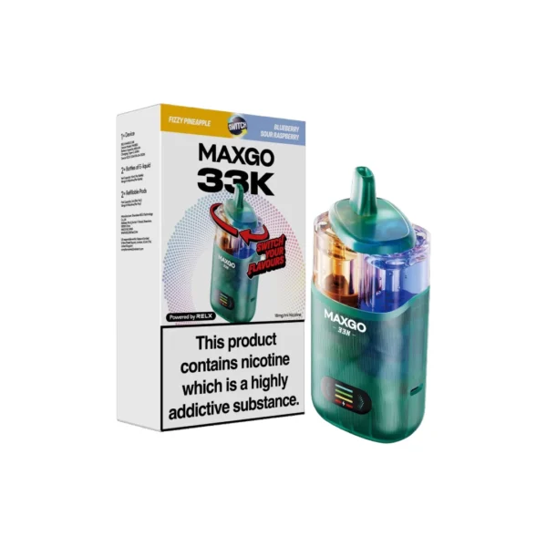 18mg Relx Maxgo 33K Prefilled Pod Vape Kit 25W - Image 6