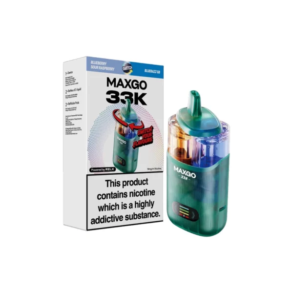 18mg Relx Maxgo 33K Prefilled Pod Vape Kit 25W - Image 8