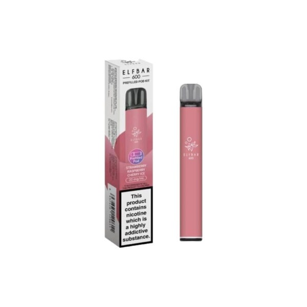 20mg Elf Bar 600 Prefilled Pod Vape Kit 600 Puffs - Image 28
