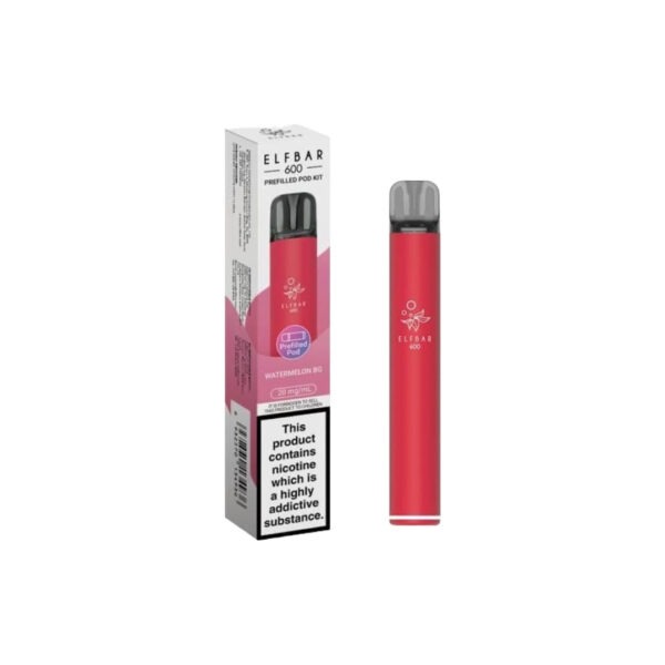 20mg Elf Bar 600 Prefilled Pod Vape Kit 600 Puffs - Image 22