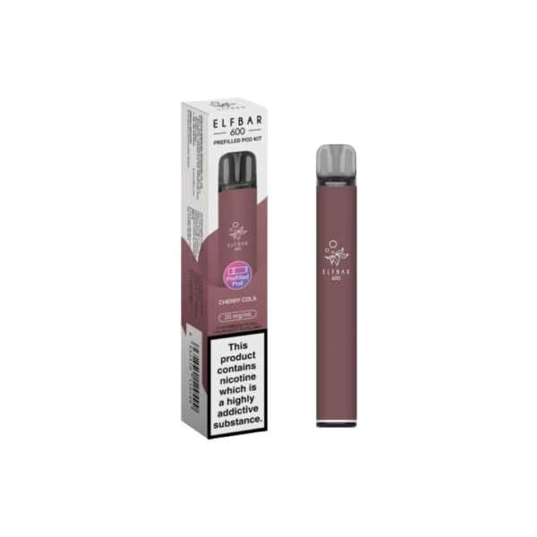 20mg Elf Bar 600 Prefilled Pod Vape Kit 600 Puffs - Image 24