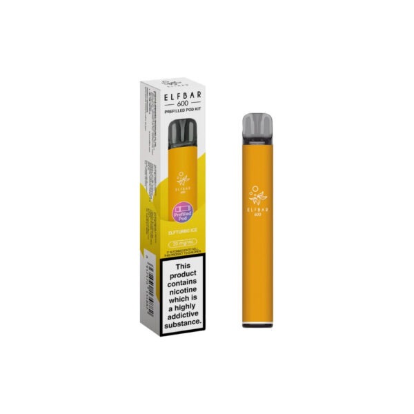 20mg Elf Bar 600 Prefilled Pod Vape Kit 600 Puffs - Image 17