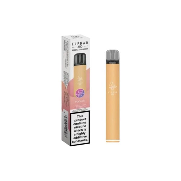 20mg Elf Bar 600 Prefilled Pod Vape Kit 600 Puffs - Image 25
