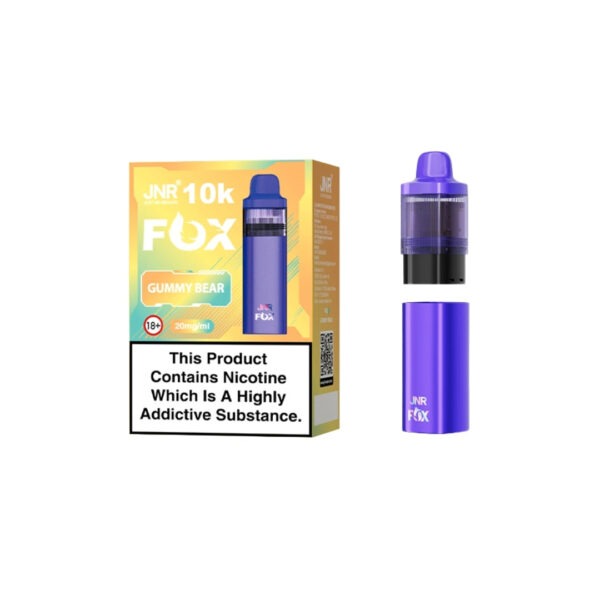 20mg JNR Fox 10k Prefilled Pods - Image 7