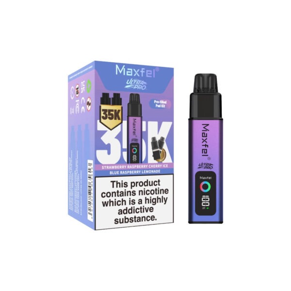 Maxfel Ultra Pro 35k Puffs Prefilled Pod Vape Kit - Image 12