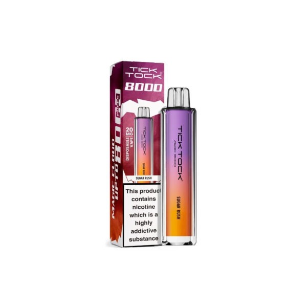 20mg Tick Tock Magic 8000 Prefilled Pod Kit 8000 Puffs - Image 43