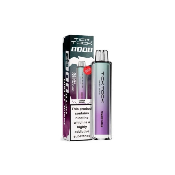 20mg Tick Tock Magic 8000 Prefilled Pod Kit 8000 Puffs - Image 44