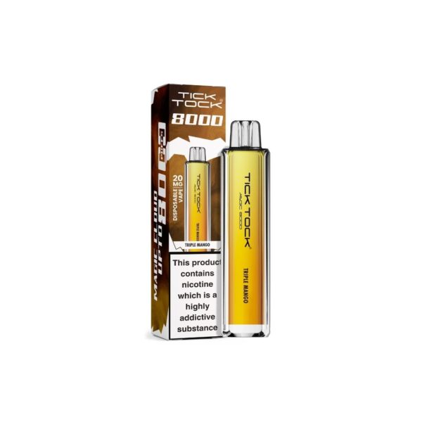 20mg Tick Tock Magic 8000 Prefilled Pod Kit 8000 Puffs - Image 45