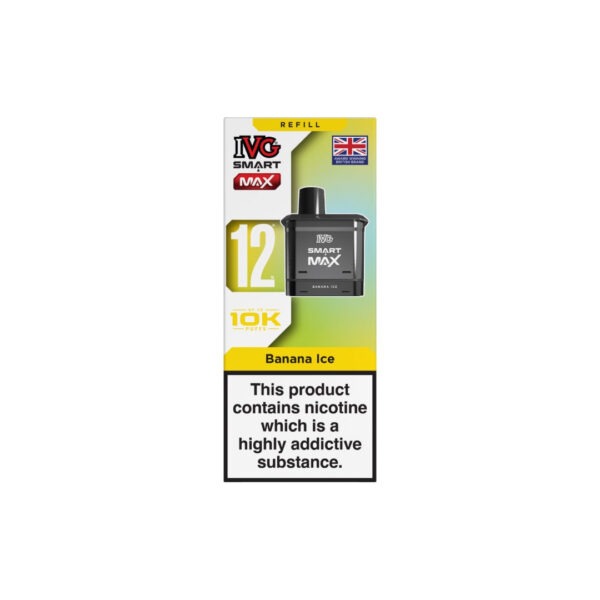20mg IVG Smart Max Prefilled Pod 10000 Puffs - Image 2