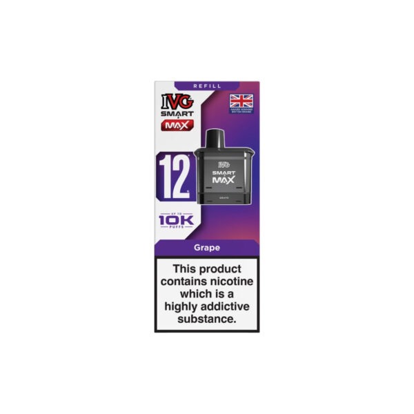 20mg IVG Smart Max Prefilled Pod 10000 Puffs - Image 16
