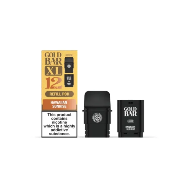 20mg Gold Bar XL Prefilled Replacement Pods - Image 9